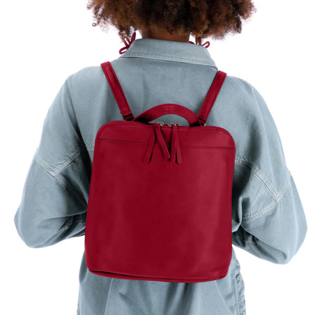 Fourès Workshops Andromède B415 Passion Leather Backpack
