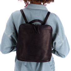 Ateliers Fourès Baroudeuse Leather Backpack Andromède B415 Black