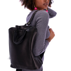 Ateliers Fourès Baroudeuse Large Backpack Andromède B416 in Black L...