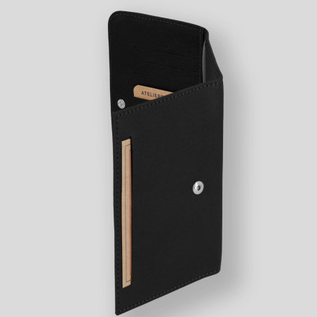 Ateliers Fourès Baroudeuse Card Holder Hespérie B46 Black