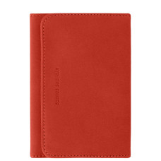 Ateliers Fourès Baroudeuse Card Holder Hespérie B46 Confite Orange
