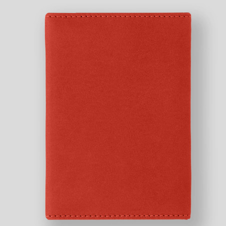 Ateliers Fourès Baroudeuse Card Holder Hespérie B46 Confite Orange