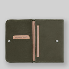 Ateliers Fourès Baroudeuse Card Holder Hespérie B46 Khaki