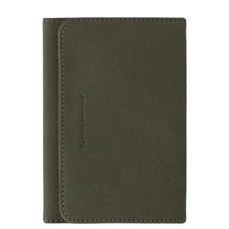 Ateliers Fourès Baroudeuse Card Holder Hespérie B46 Khaki