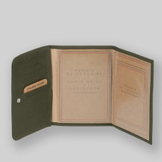 Ateliers Fourès Baroudeuse Card Holder Hespérie B46 Khaki