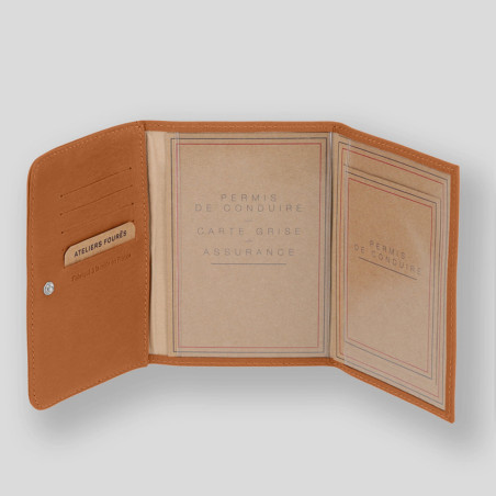 Ateliers Fourès Baroudeuse Card Holder Hespérie B46 Lionne