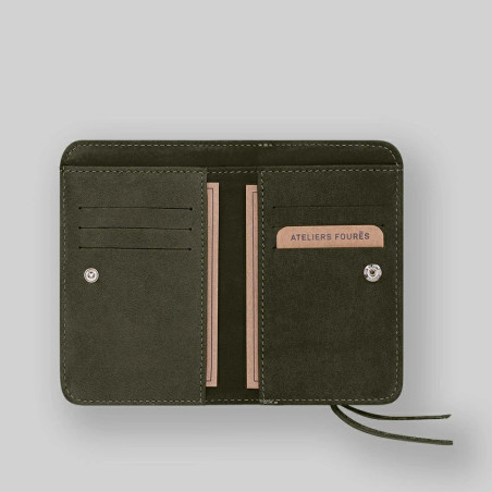 Fourès Baroudeuse Companion Wallet Nereides B53 Khaki