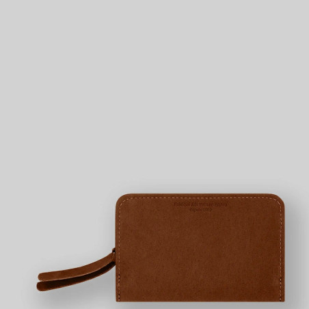 Ateliers Fourès Baroudeuse Coin Purse Back-to-Back Néréides B53 Tawny
