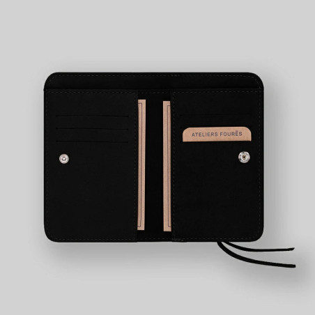 Fourès Baroudeuse Wallet Companion Néréides B53 Black