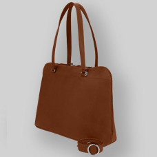Ateliers Fourès Baroudeuse Business Bag Antigone B559 Tawny