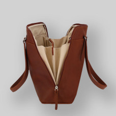 Ateliers Fourès Baroudeuse Business Bag Antigone B559 Tawny