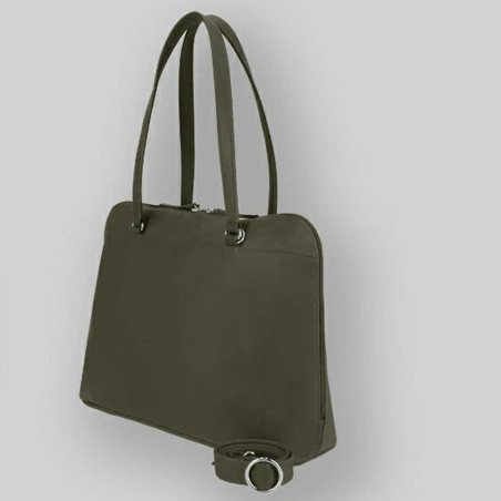 Ateliers Fourès Baroudeuse Business Bag Antigone B559 Khaki