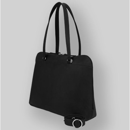 Les Ateliers Fourès Baroudeuse 1 below satchel Antigone B559 Black