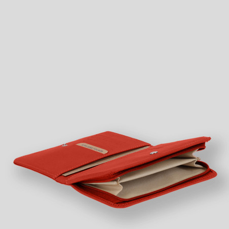Ateliers Fourès Baroudeuse All-in-One Wallet Néréides B63 Orange Co...
