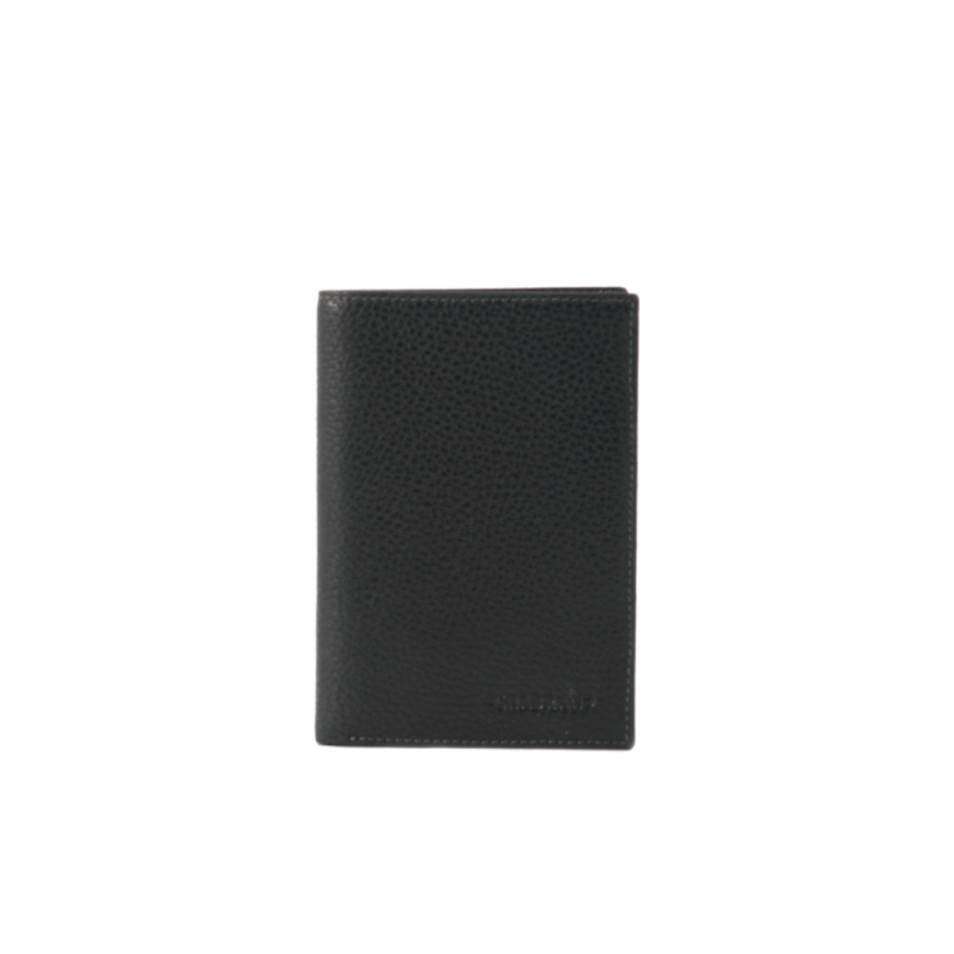 Chabrand Manhattan Men's Grain Leather Wallet 40651 Black