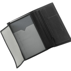 Chabrand Manhattan Men's Grain Leather Wallet 40651 Black