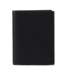 Chabrand Manhattan Men's Grain Leather Wallet 40653 Black