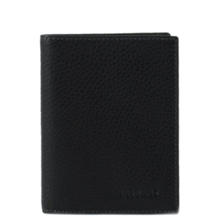 Chabrand Manhattan Men's Grain Leather Wallet 40653 Black
