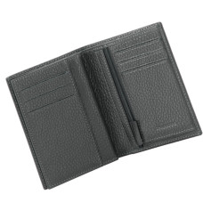 Chabrand Manhattan Men's Grain Leather Wallet 40653 Black