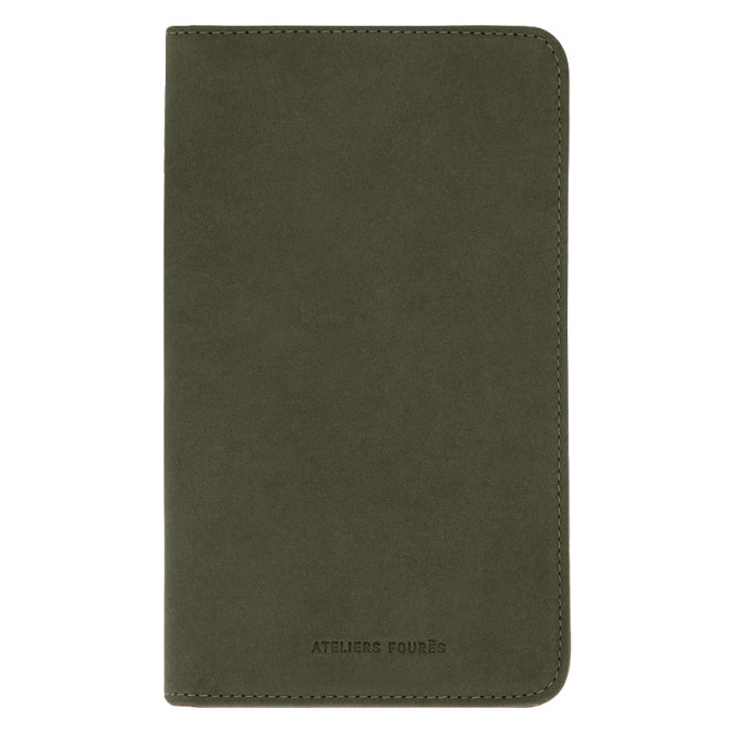 Ateliers Fourès Baroudeuse Checkbook Cover Ino B71 Khaki