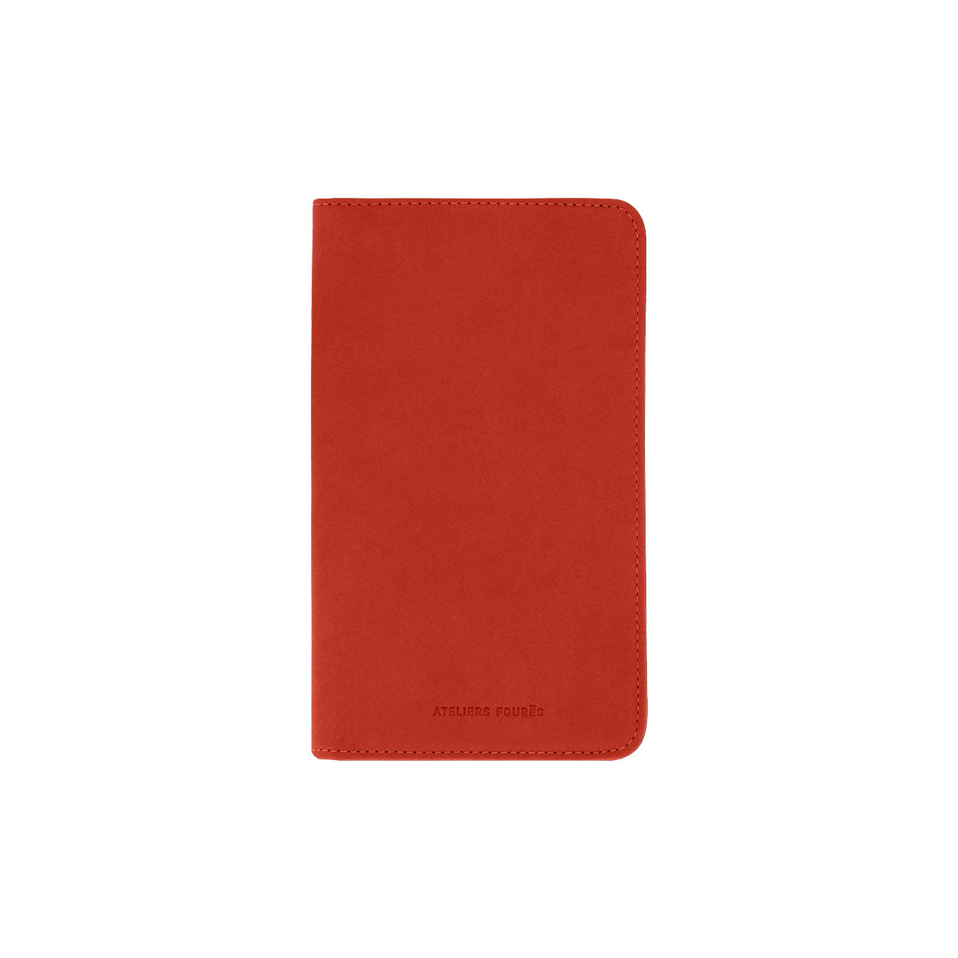 Fourès Workshops B71 Ino Orange Confite Cheque Holder