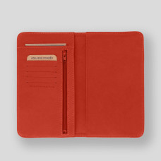 Fourès Workshops B71 Ino Orange Confite Cheque Holder