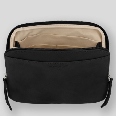 Ateliers Fourès Baroudeuse Europe Satchel B729 Black