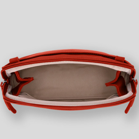 Ateliers Fourès Baroudeuse Europe Satchel B729 Confite Orange