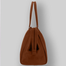 Ateliers Fourès Baroudeuse Handbag 48h Iris B920 Fawn
