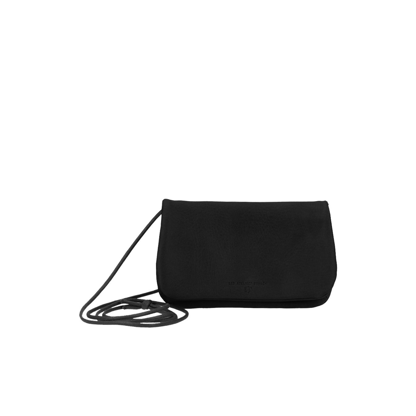Ateliers Fourès Baroudeuse Nomad Pouch Leather Cassandre B96 Black