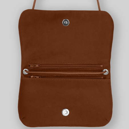 Ateliers Fourès Baroudeuse Nomad Pouch Leather Cassandre B96 Tawny
