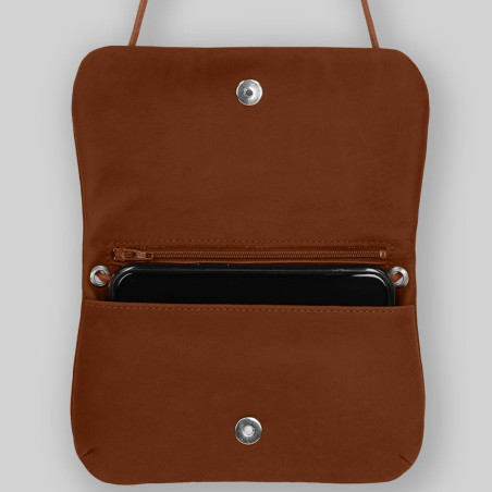 Ateliers Fourès Baroudeuse Nomad Pouch Leather Cassandre B96 Tawny