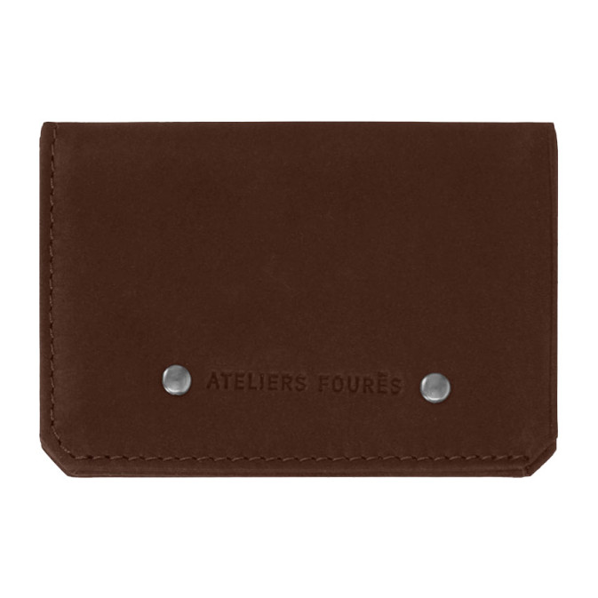 Fourès Workshops Pollux F9135 Cognac Card Holder