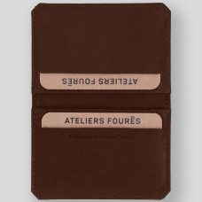 Fourès Workshops Pollux F9135 Cognac Card Holder