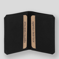 Ateliers Fourès Baroudeur Card Holder Pollux F9135 Black