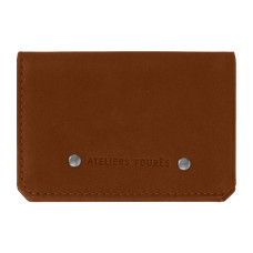 Fourès Workshops Pollux F9135 Fauve Card Holder