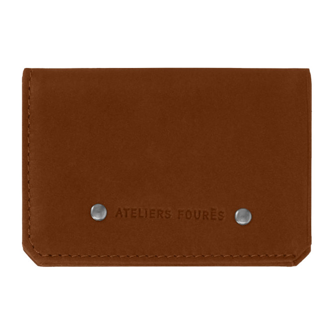 Fourès Workshops Pollux F9135 Fauve Card Holder