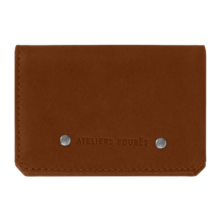 Fourès Workshops Pollux F9135 Fauve Card Holder