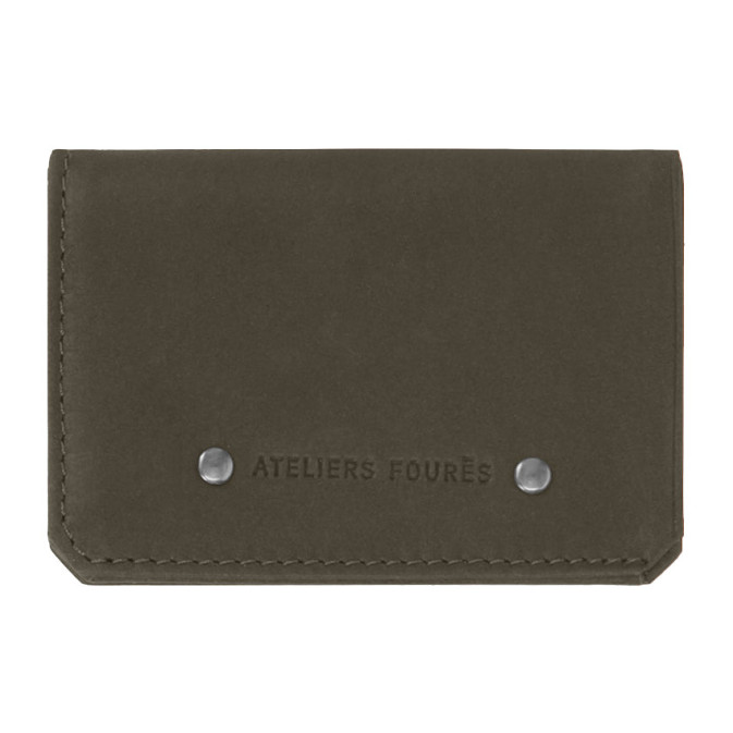 Ateliers Fourès Baroudeur Card Holder Pollux F9135 Bronze