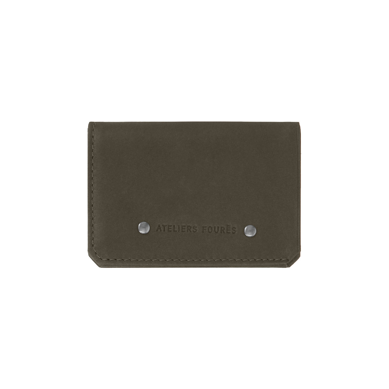 Ateliers Fourès Baroudeur Card Holder Pollux F9135 Bronze