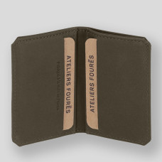 Ateliers Fourès Baroudeur Card Holder Pollux F9135 Bronze