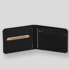 Ateliers Fourès Baroudeur Italian Wallet Without Flap Ulysse F957 Black