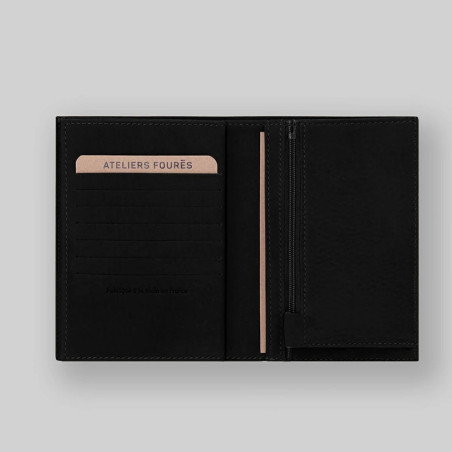 Ateliers Fourès Baroudeur Grand Portefeuille double rabat Prométhée...