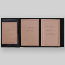Ateliers Fourès Baroudeur Grand Portefeuille double rabat Prométhée...