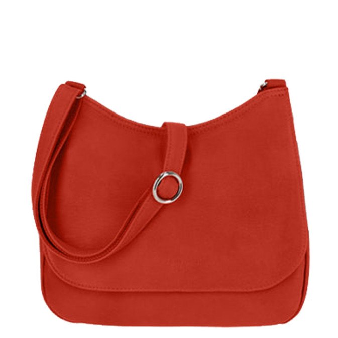 Fourès Workshops Crossbody Artémis B300 Orange Confite Satchel