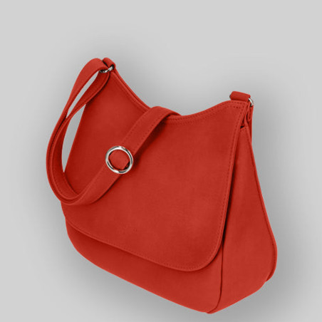 Fourès Workshops Crossbody Artémis B300 Orange Confite Satchel