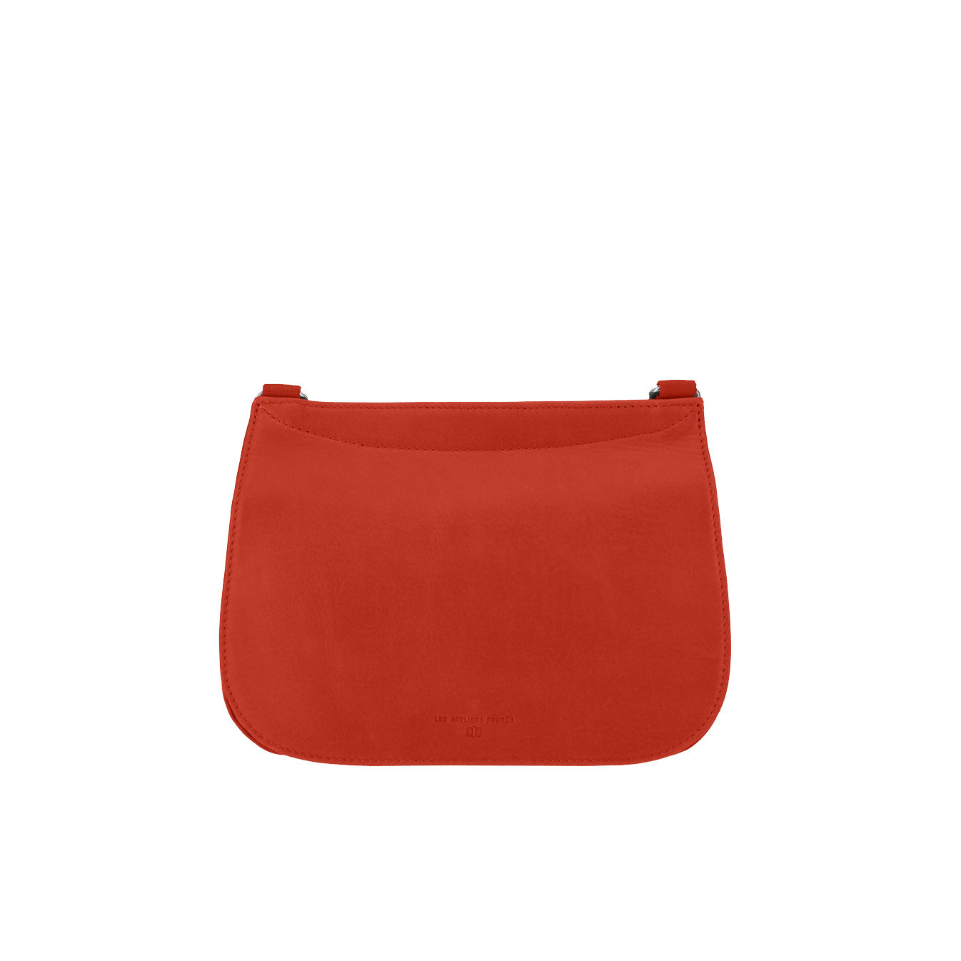 Les Ateliers Fourès Baroudeuse Sac Porté Travers Calypso B339 Orange confite