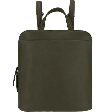 Ateliers Fourès Baroudeuse Leather Backpack Andromède B415 Khaki