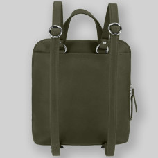 Ateliers Fourès Baroudeuse Leather Backpack Andromède B415 Khaki