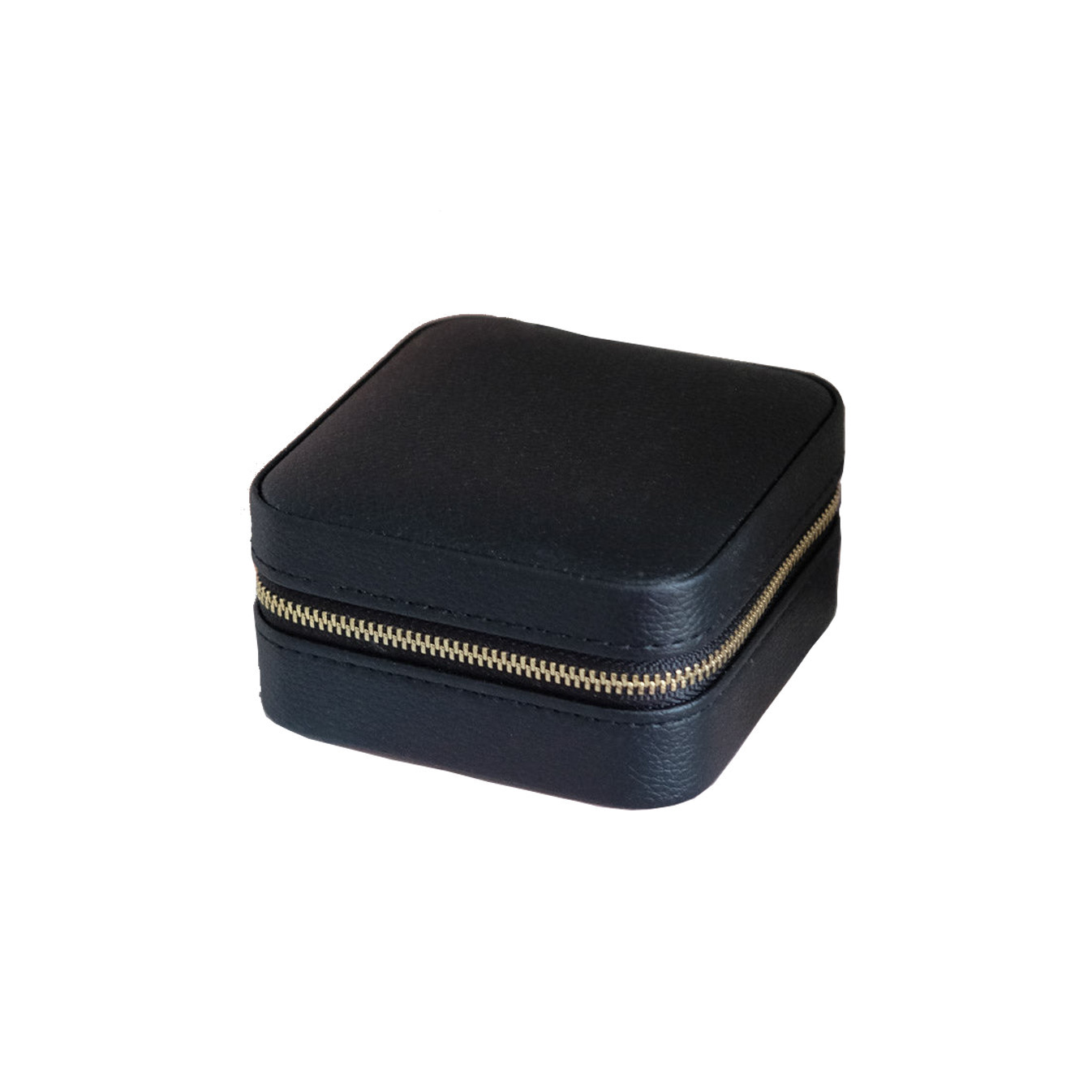 Maison Scarlett Travel Jewelry Box Corinne PU Black